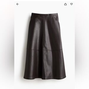 Coated skirt